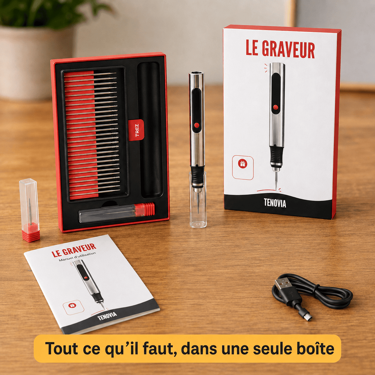 N°1 des cadeaux créatifs : le stylo graveur Tenovia